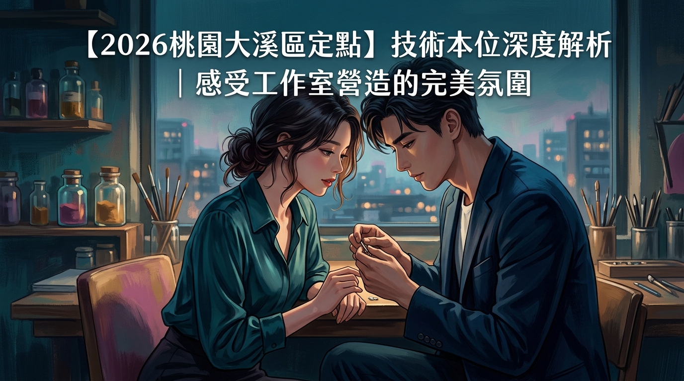 【2026桃園大溪區定點】技術本位深度解析｜感受工作室營造的完美氛圍