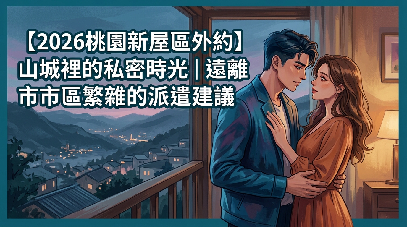 【2026桃園新屋區外約】山城裡的私密時光|遠離市區繁雜的派遣建議