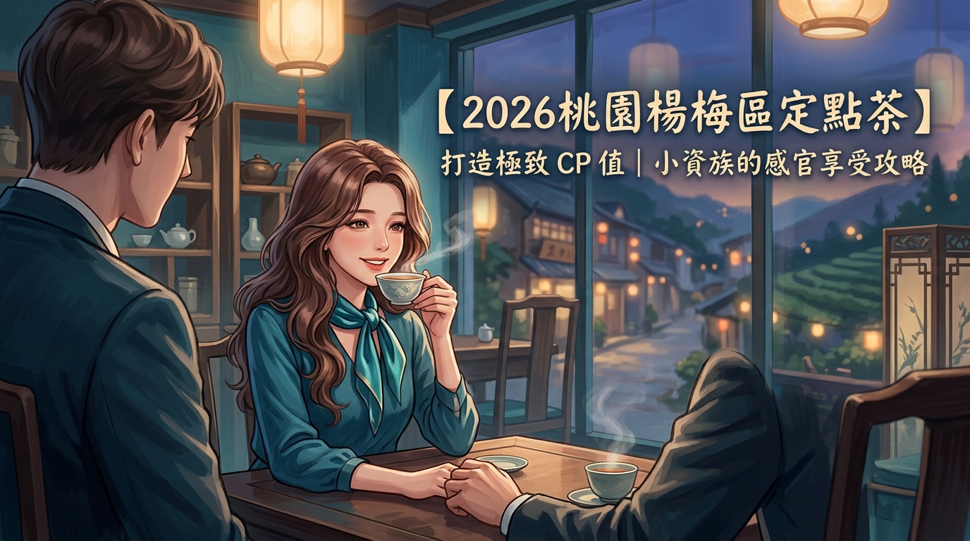 【2026桃園楊梅區定點茶】打造極致 CP 值｜小資族的感官享受攻略