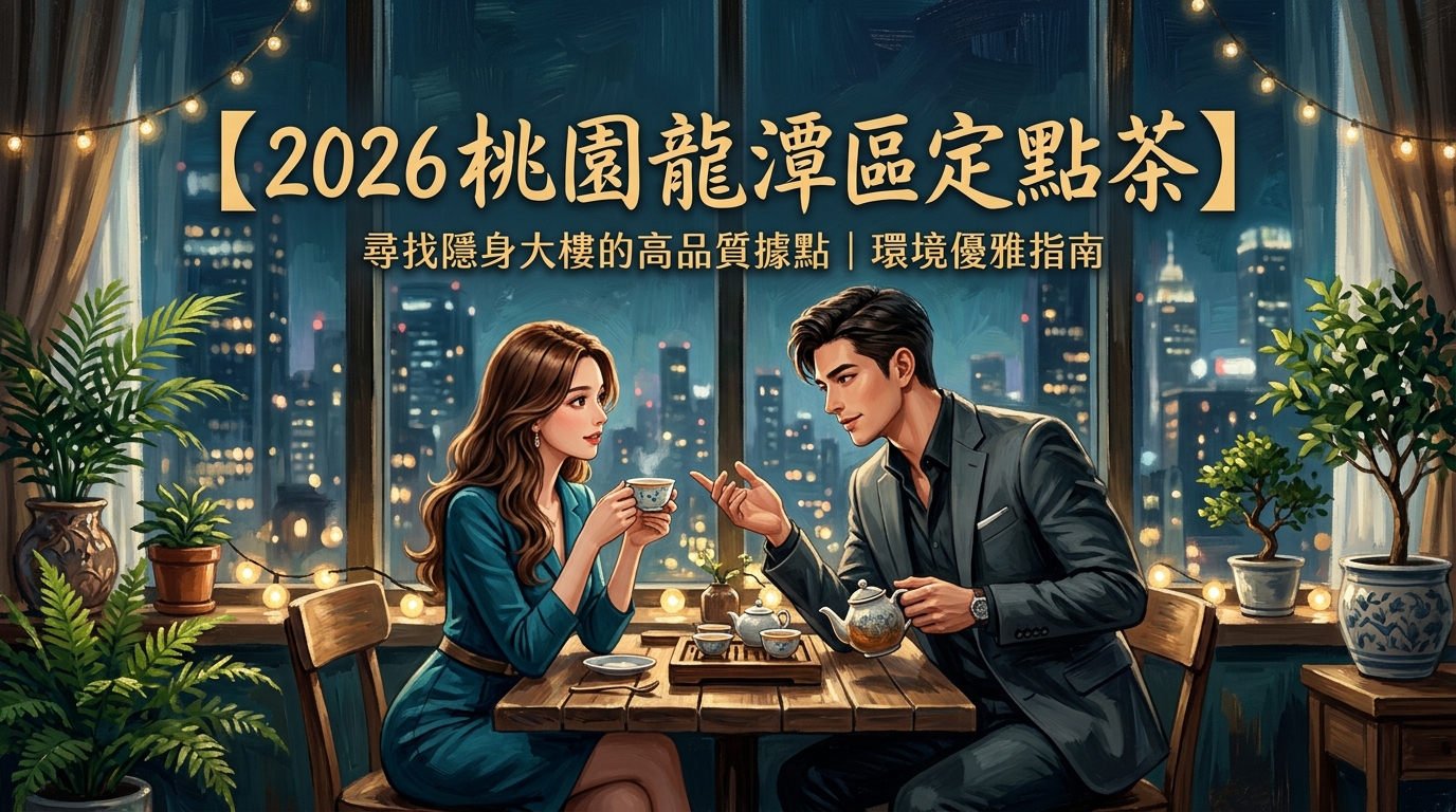 【2026桃園龍潭區定點茶】尋找隱身大樓的高品質據點｜環境優雅指南