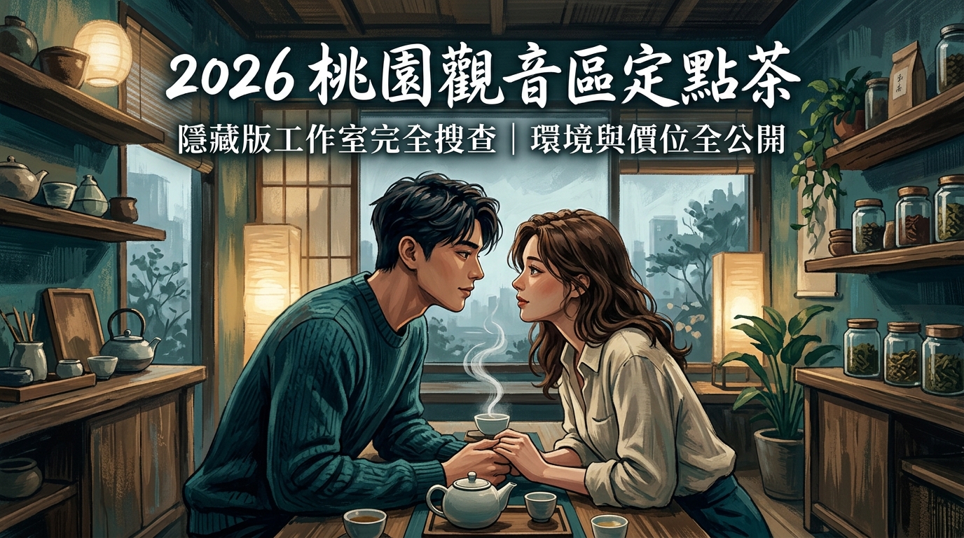 2026桃園觀音區定點茶｜隱藏版工作室完全搜查｜環境與價位全公開