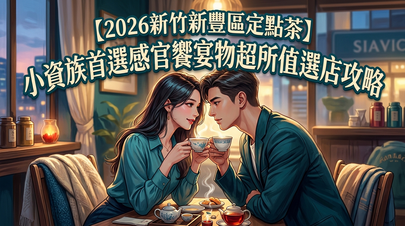 【2026新竹新豐區定點茶】小資族首選感官饗宴物超所值選店攻略