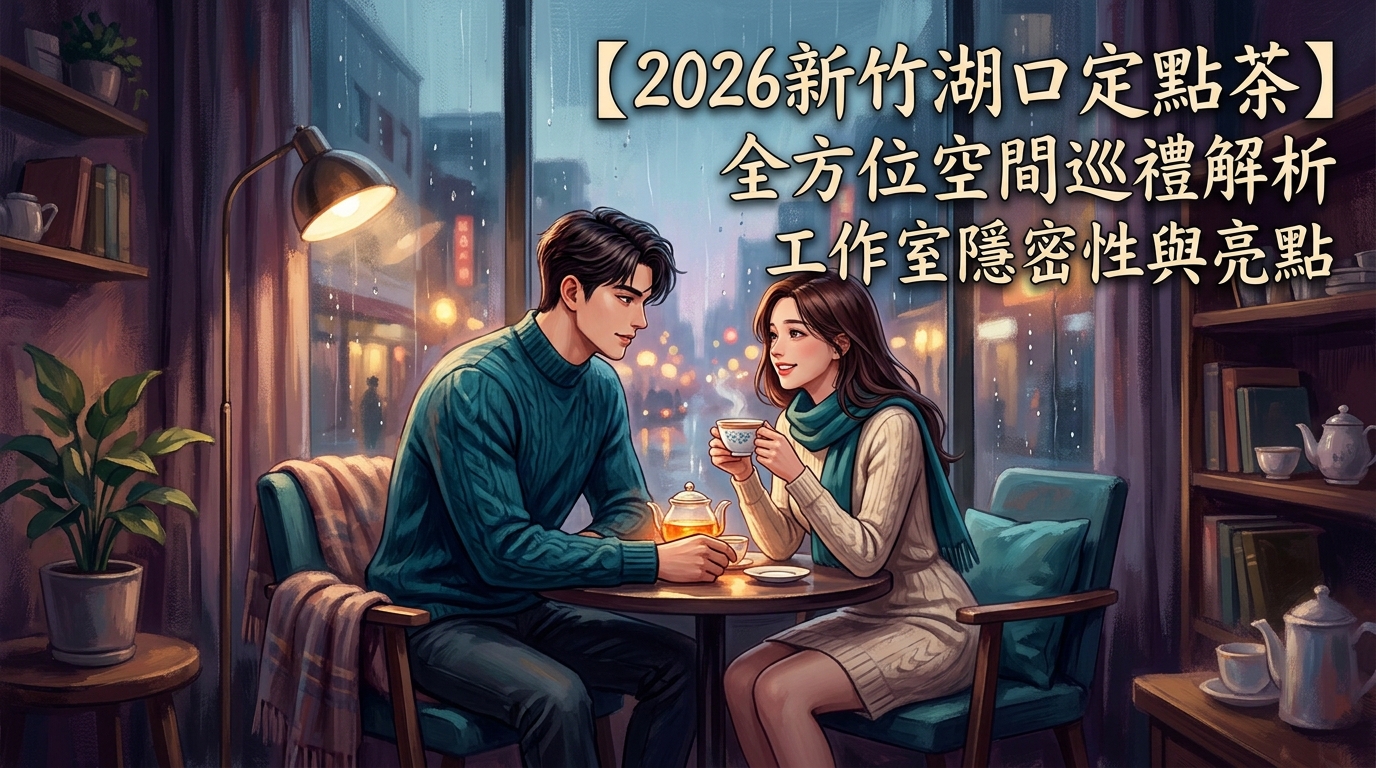 【2026新竹湖口定點茶】全方位空間巡禮解析工作室隱密性與亮點