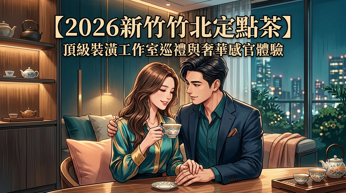 【2026新竹竹北定點茶】頂級裝潢工作室巡禮與奢華感官體驗