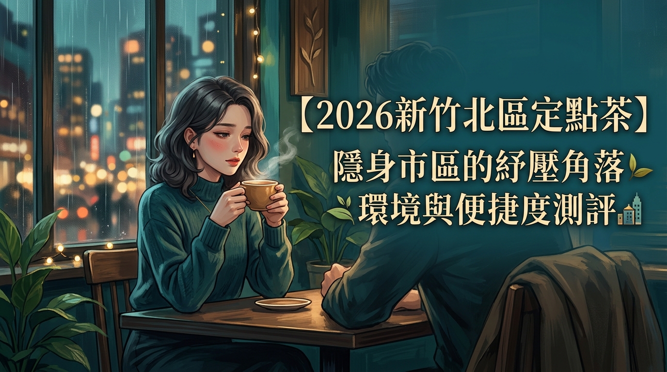 【2026新竹北區定點茶】隱身市區的紓壓角落環境與便捷度測評