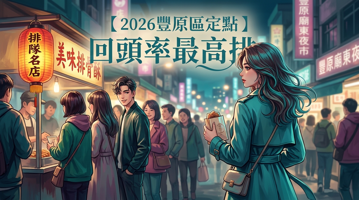 【2026豐原區定點】回頭率最高排