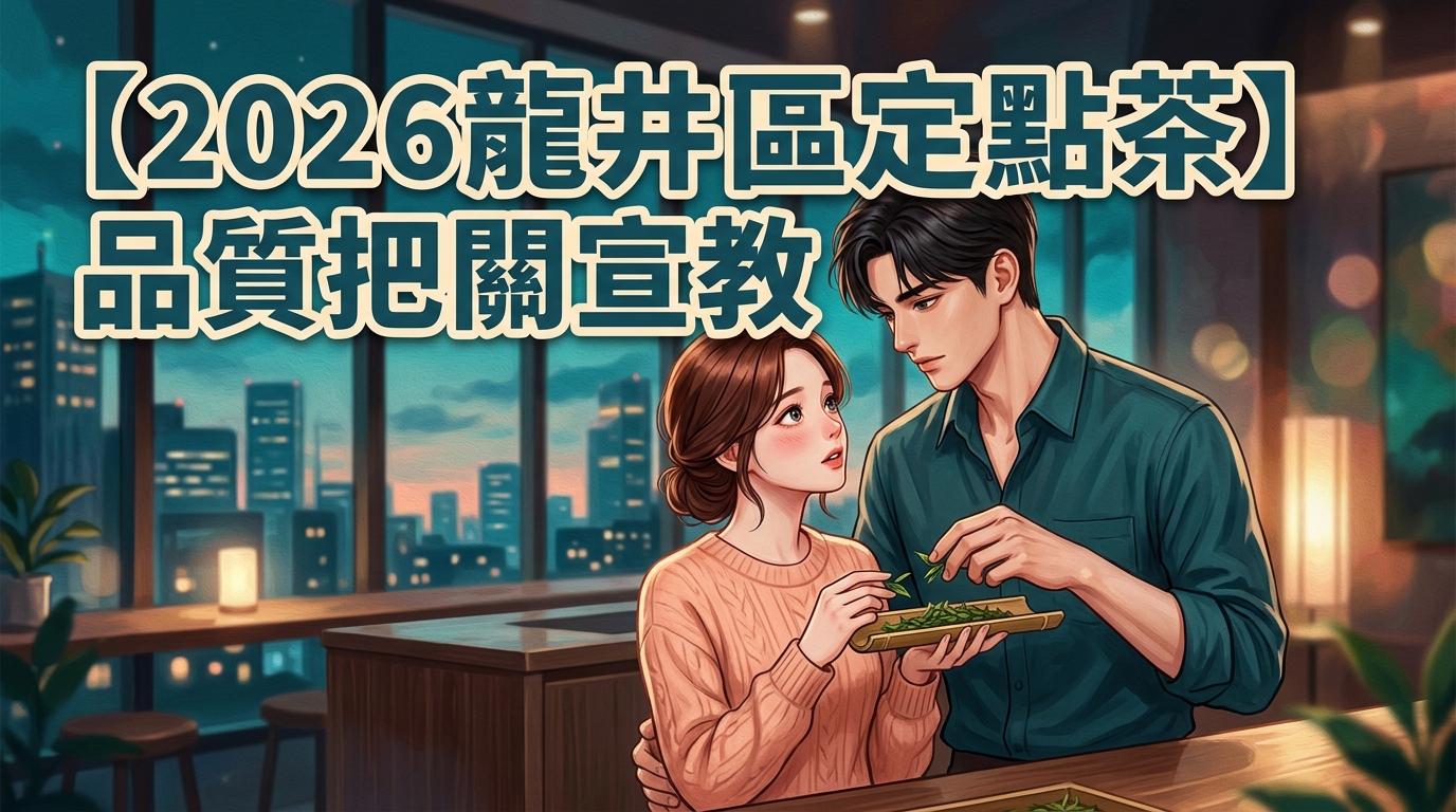 【2026龍井區定點茶】品質把關宣教