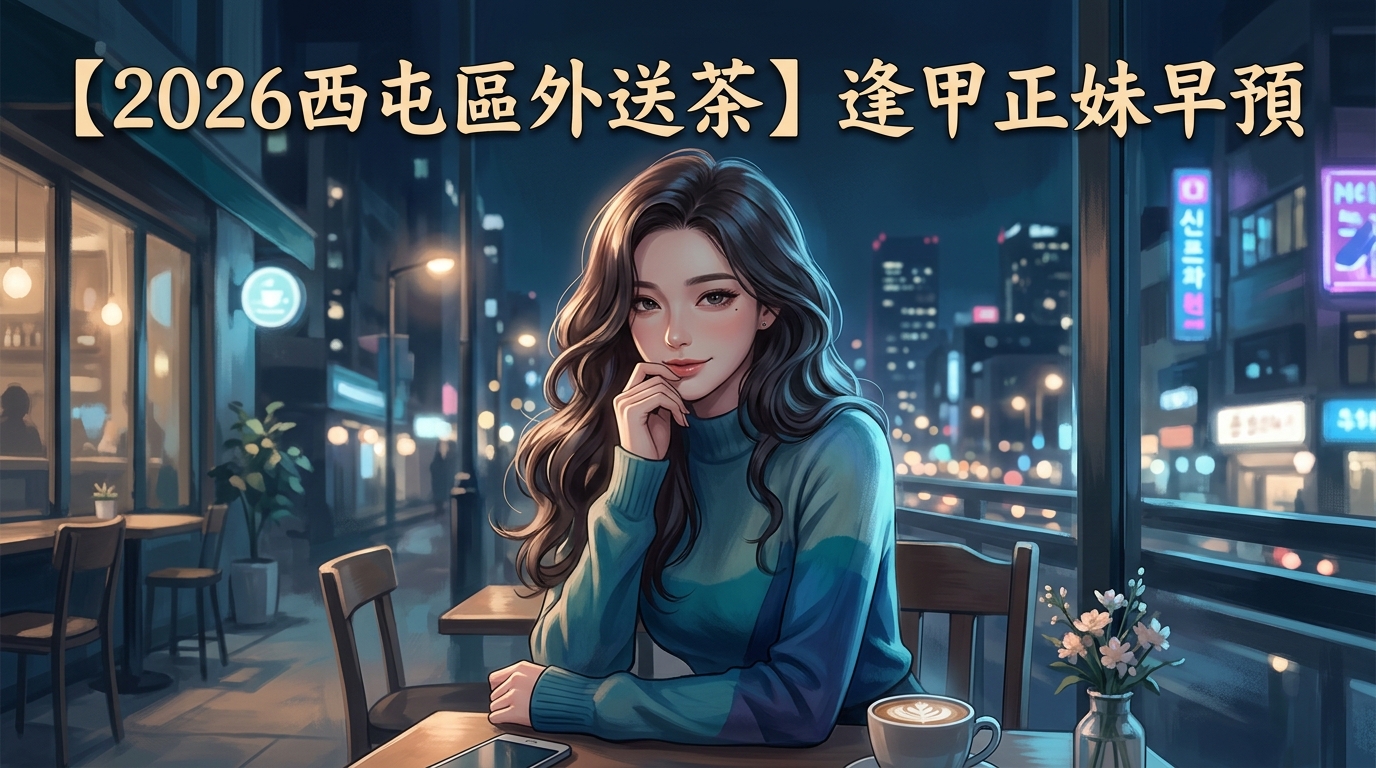 【2026西屯區外送茶】逢甲正妹早預