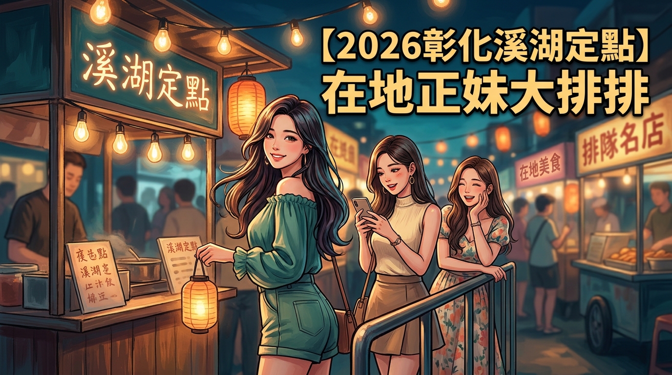 【2026彰化溪湖定點】在地正妹大排排