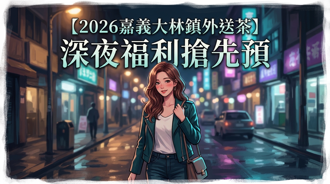 【2026嘉義大林鎮外送茶】深夜福利搶先預