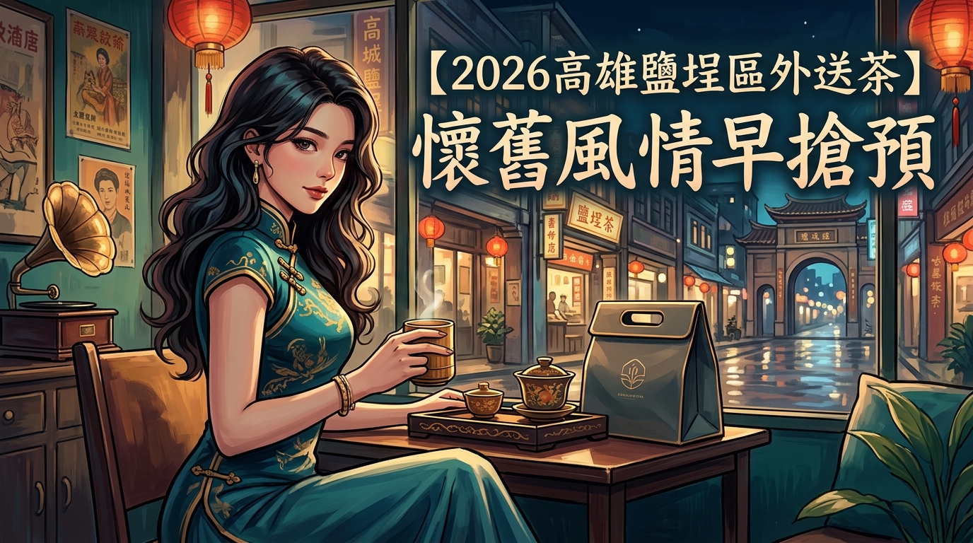 【2026高雄鹽埕區外送茶】懷舊風情早搶預