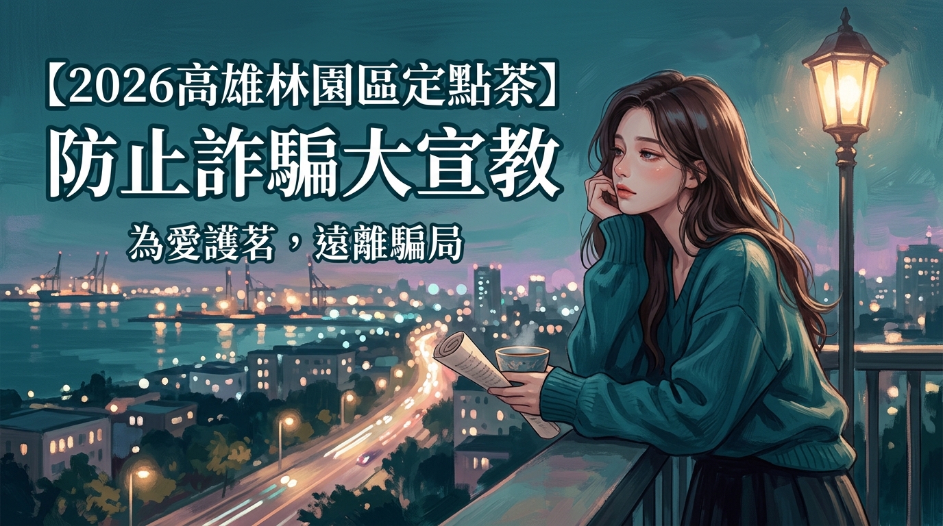 【2026高雄林園區定點茶】防止詐騙大宣教