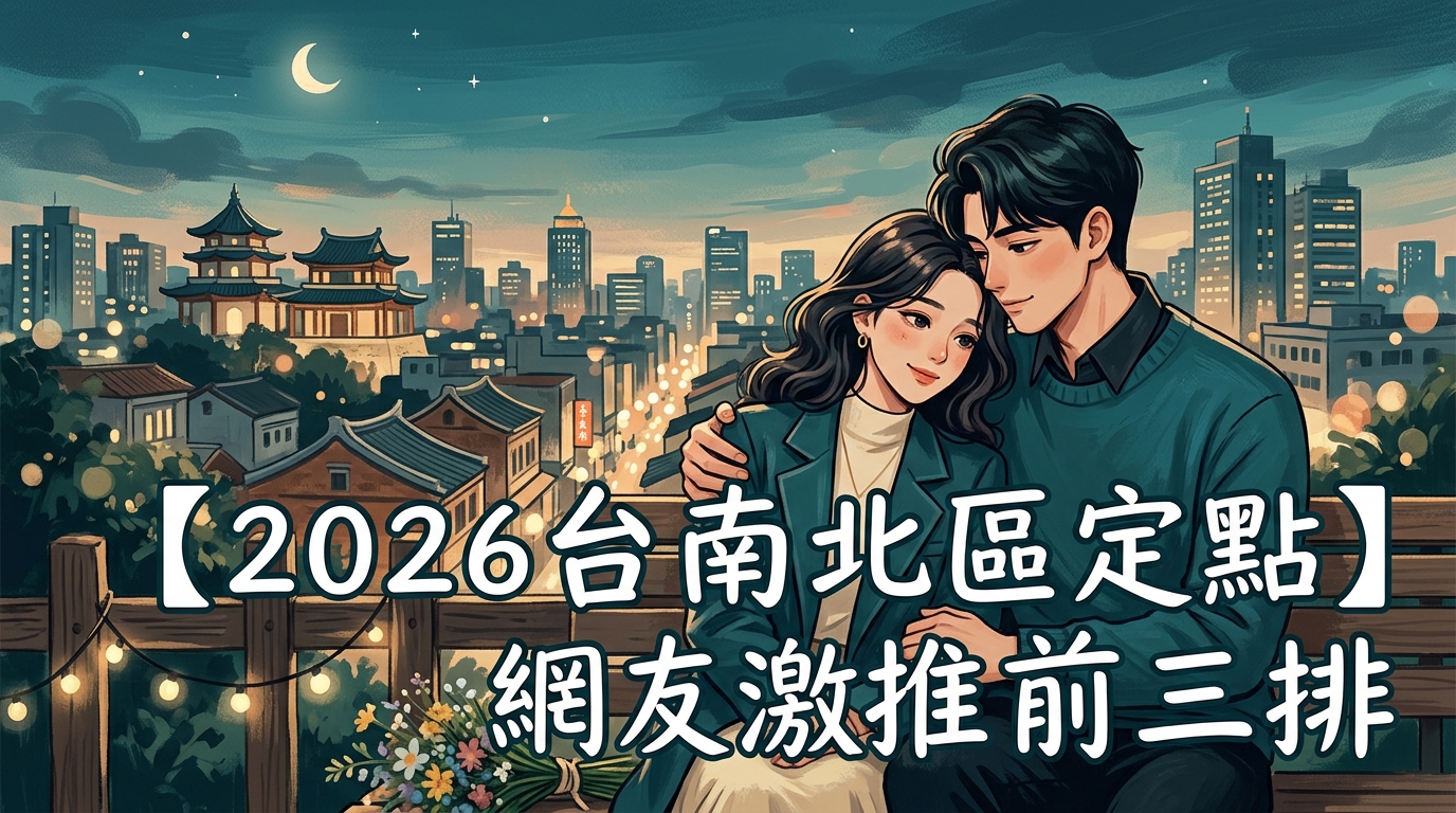 【2026台南北區定點】網友激推前三排
