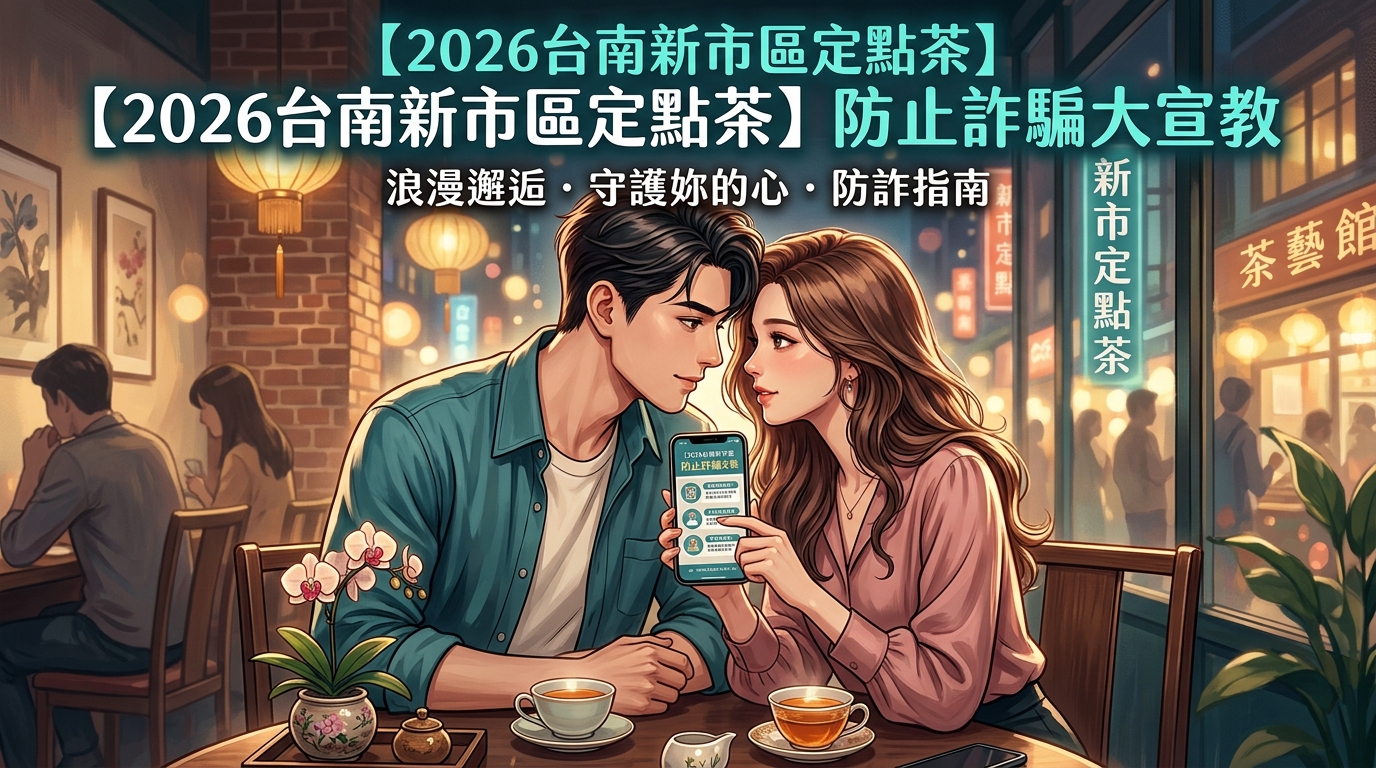【2026台南新市區定點茶】防止詐騙大宣教