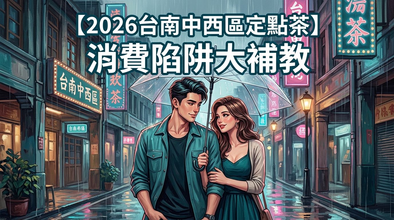 【2026台南中西區定點茶】消費陷阱大補教